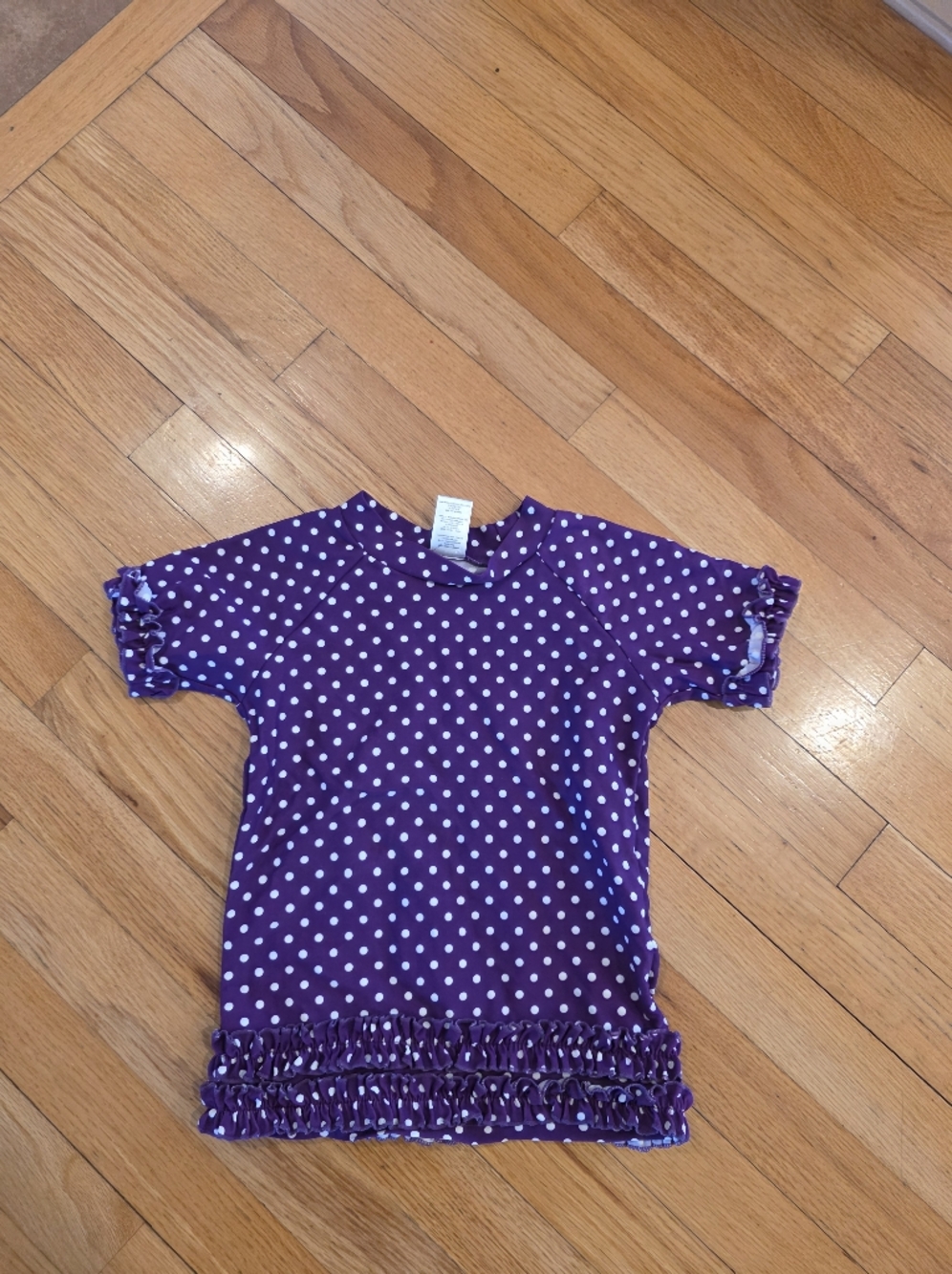 Ruffle Butts Rashguard Top